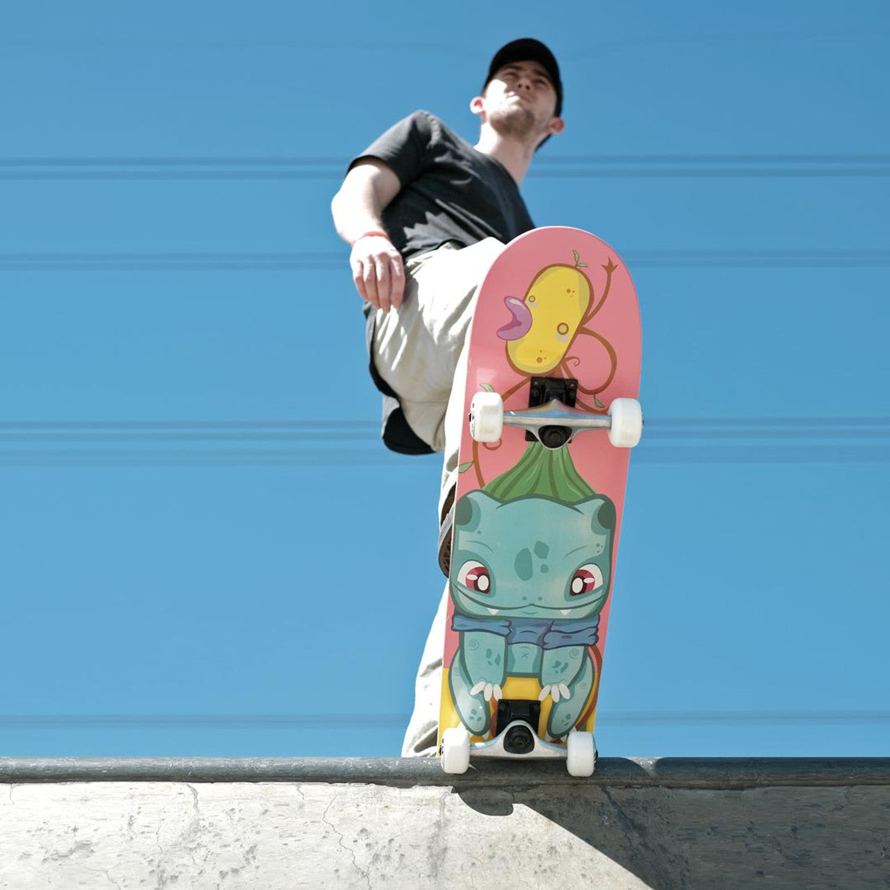 Graphic Complete Skateboard 7.75" - PIKA Series - Bulbi