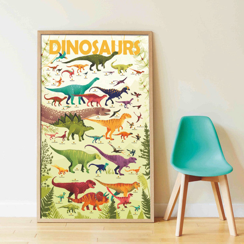 Dinosaurs - Poster + Stickers
