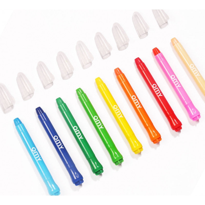 9 Gel Crayons