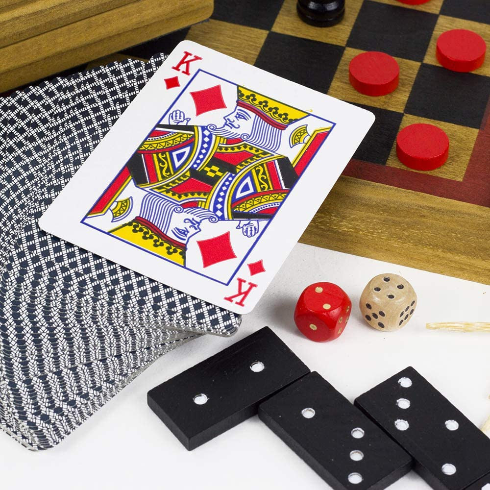 Six in One Wooden Games
