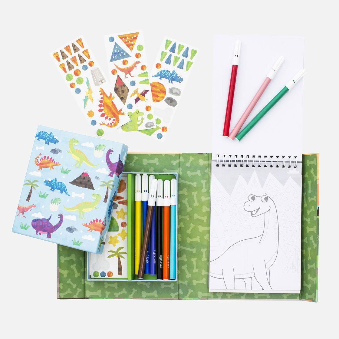 Coloring Set Dinosaurs