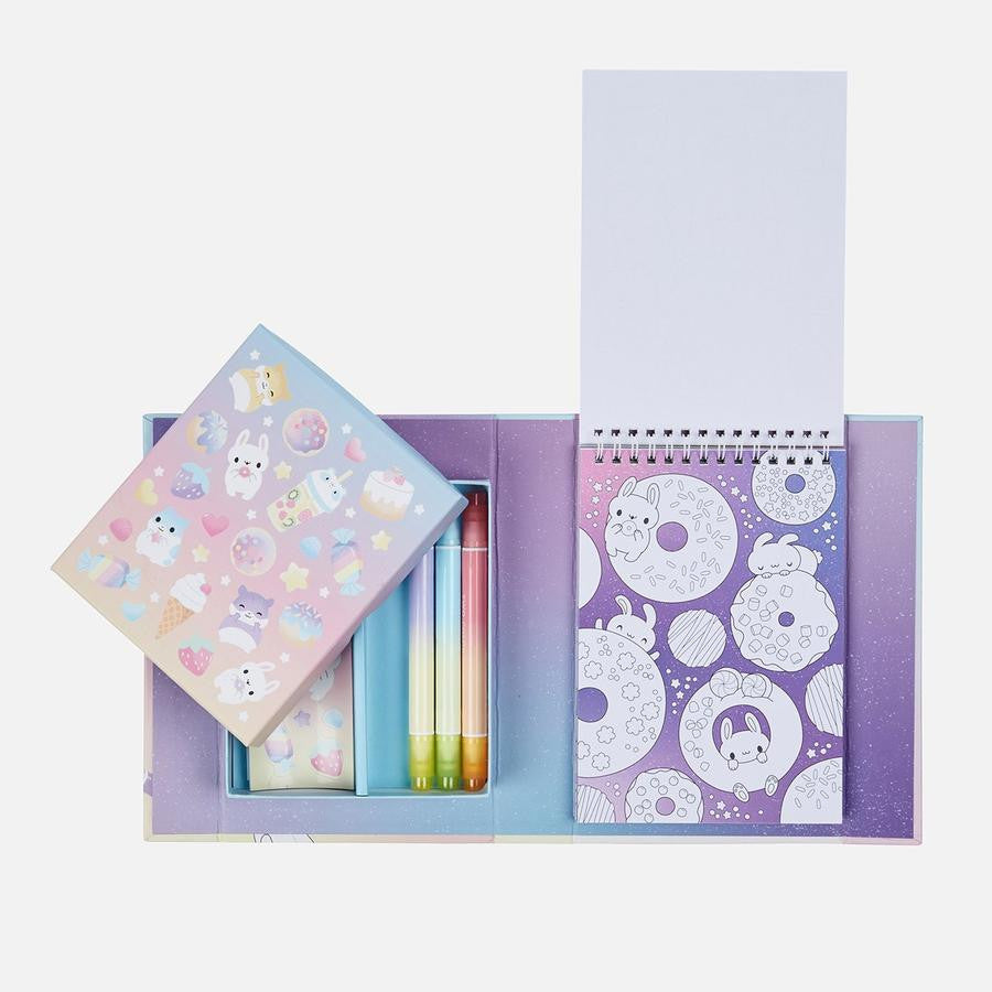 Coloring Set Kawaii Cafe