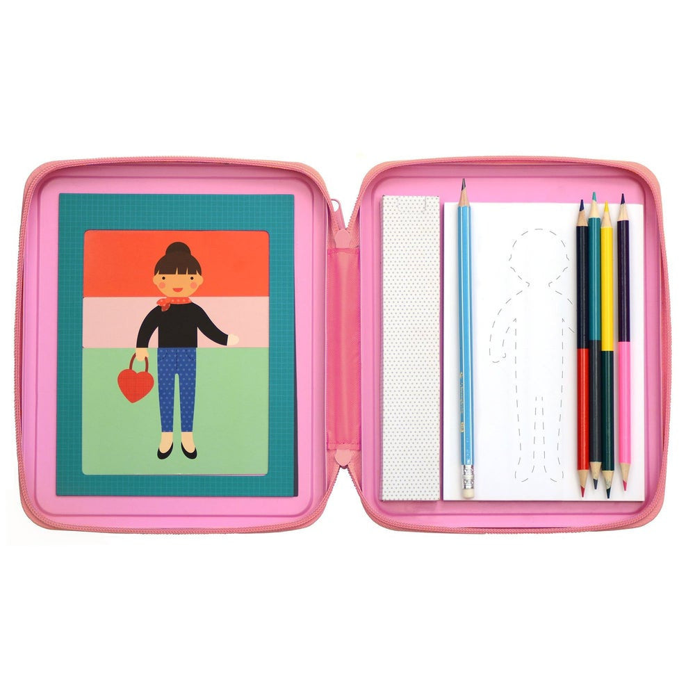 Design + Draw Fashionistas On-The-Go