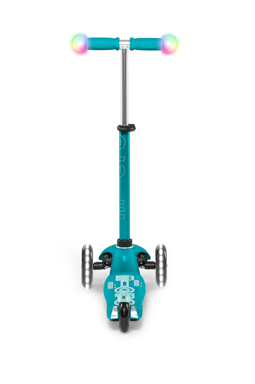 Micro Mini LED Scooter - Aqua