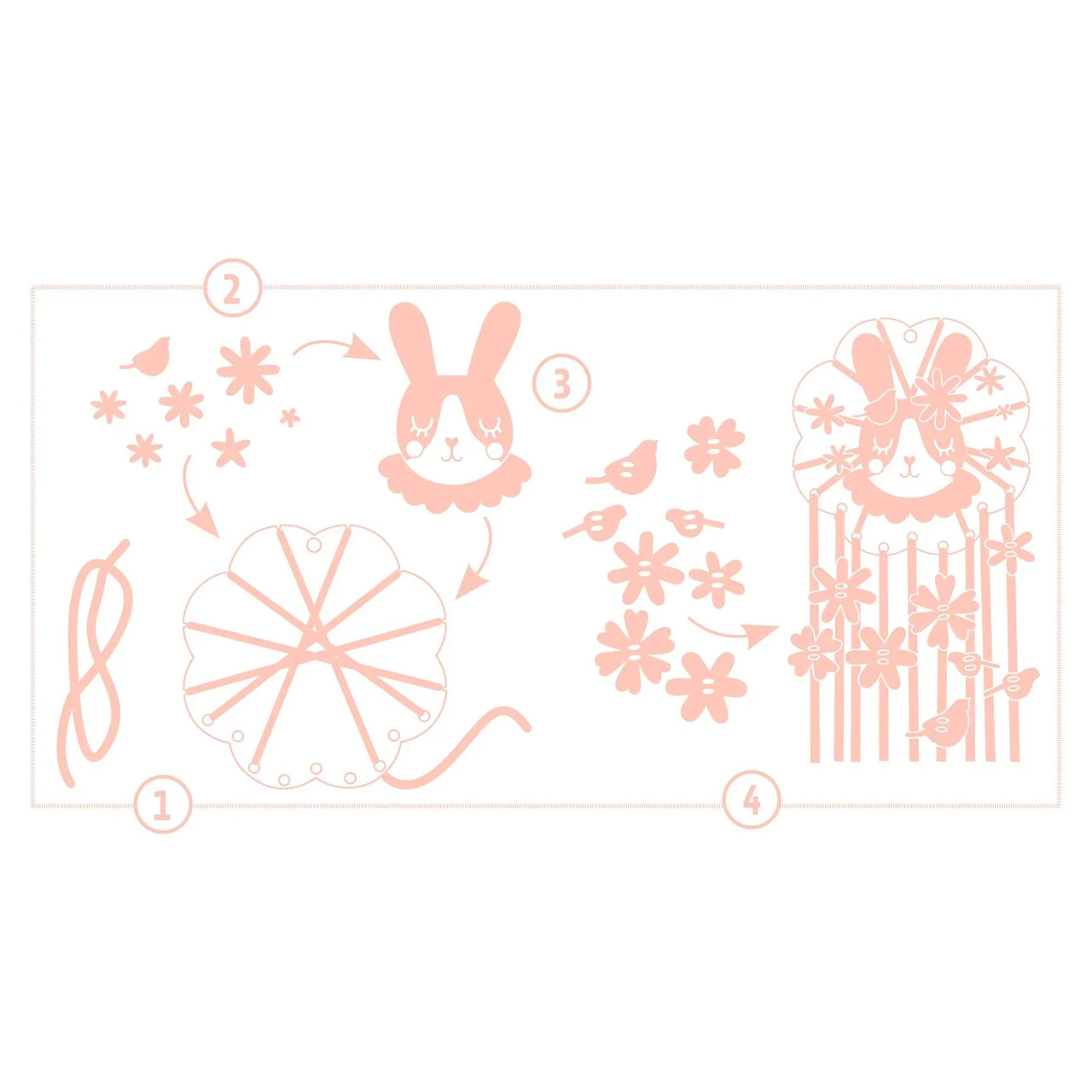 DIY Dreamer Dreamcatcher - Bunny