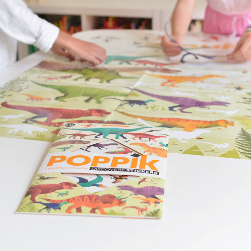 Dinosaurs - Poster + Stickers