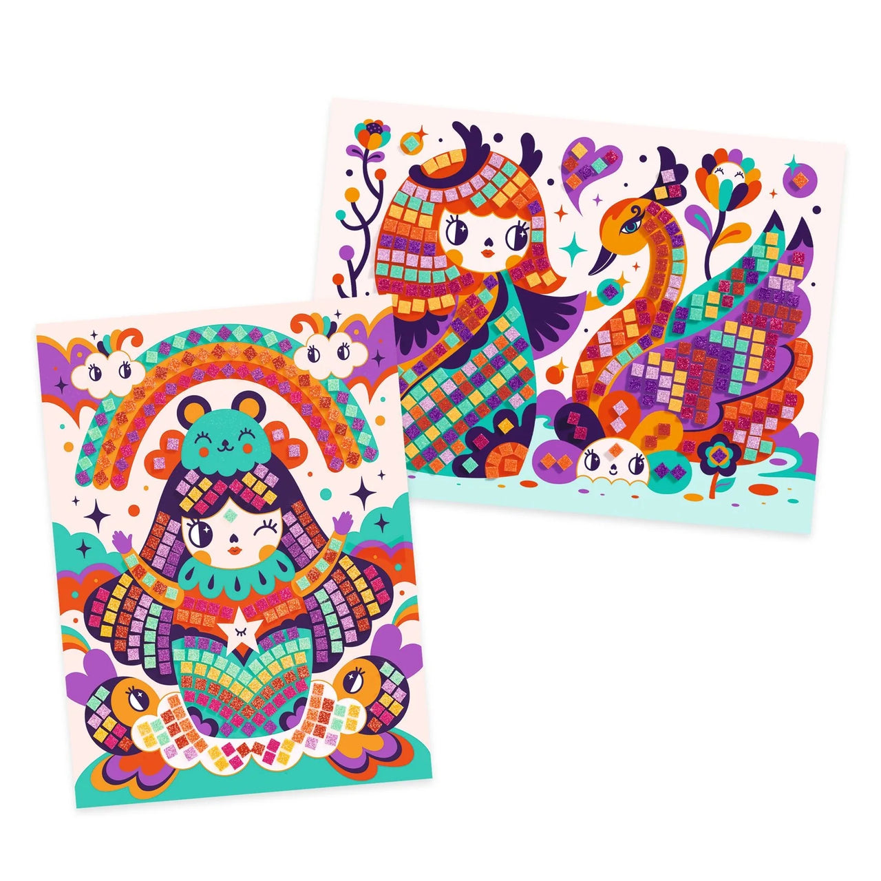 Mosaics Kokeshis