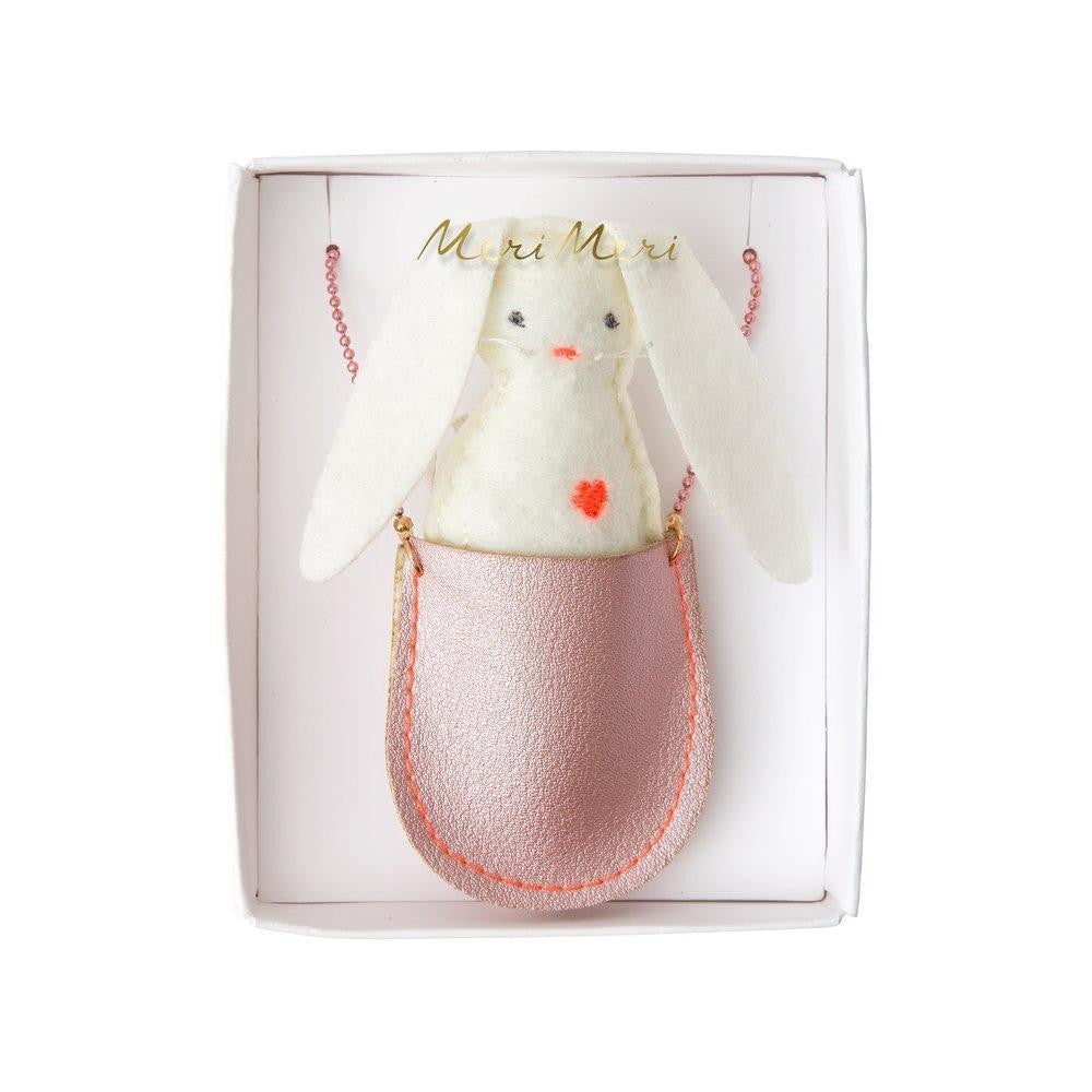 Pocket Necklace Bunny