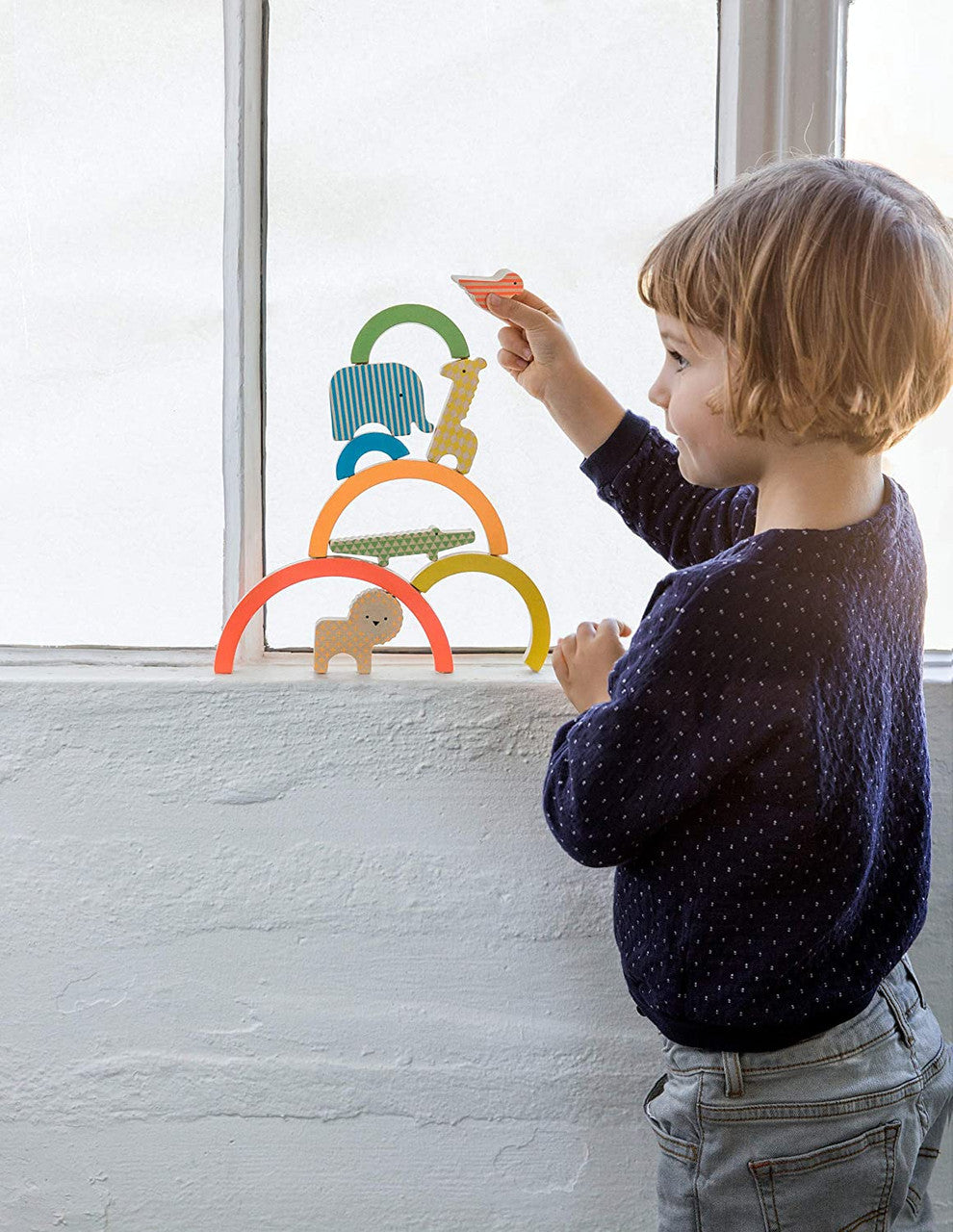 Wild Rainbow Balancing Game
