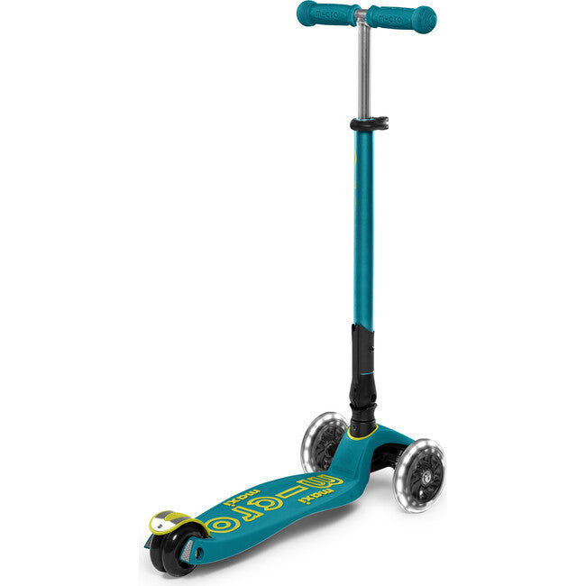 Micro Maxi Foldable LED Scooter - Petrol G