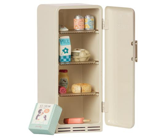 Miniature Fridge is not included.