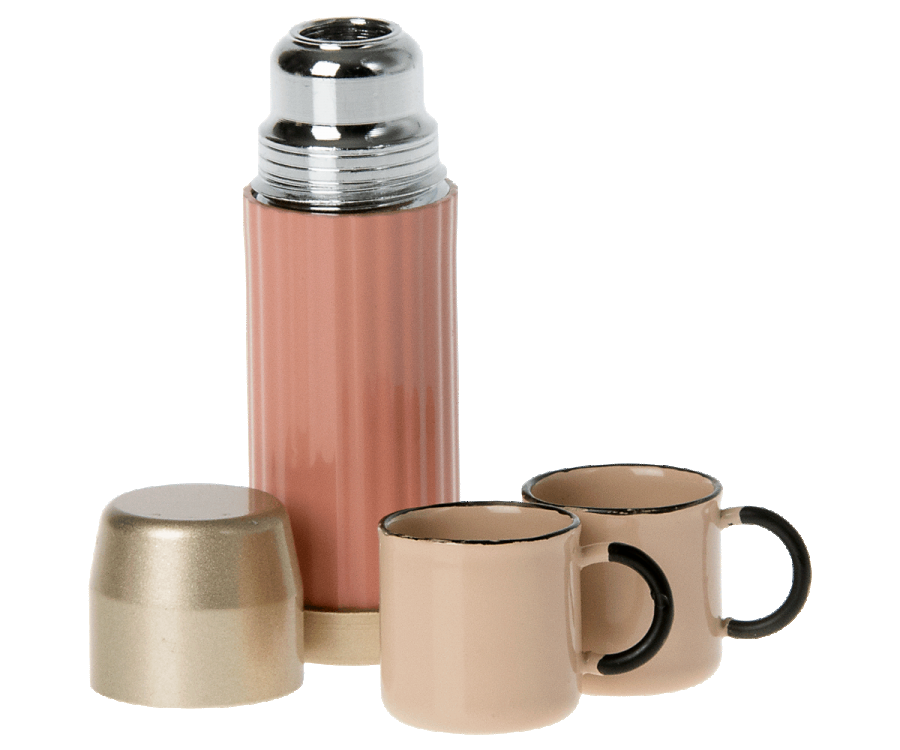Thermos And Cups- Miniature