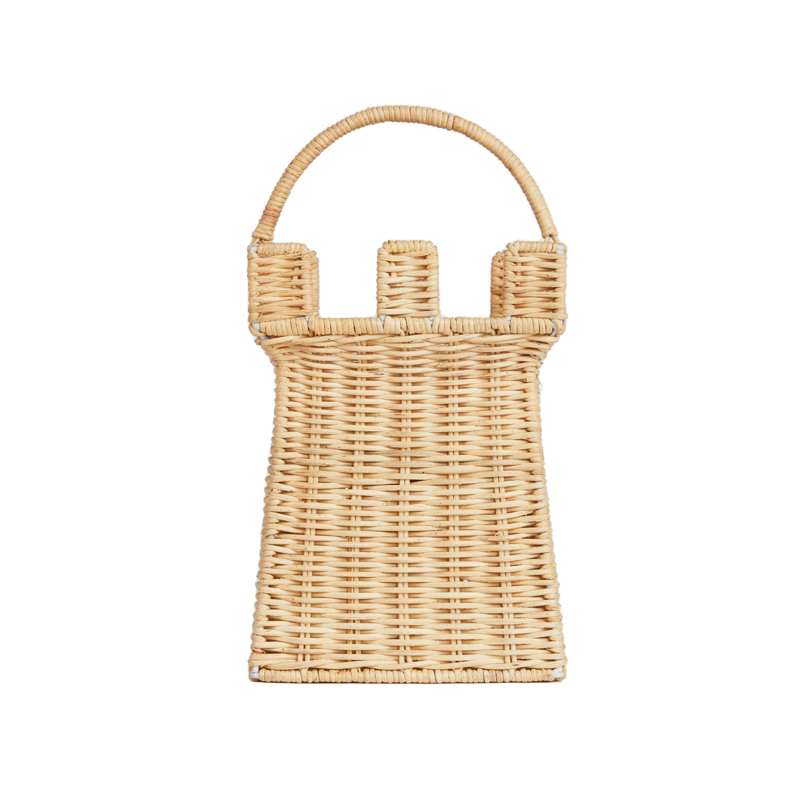 Rattan Castle Bag