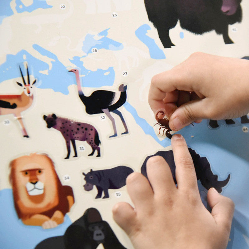 Animals Of The World - Poster + Sticker