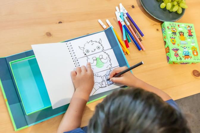Coloring Monster Mash
