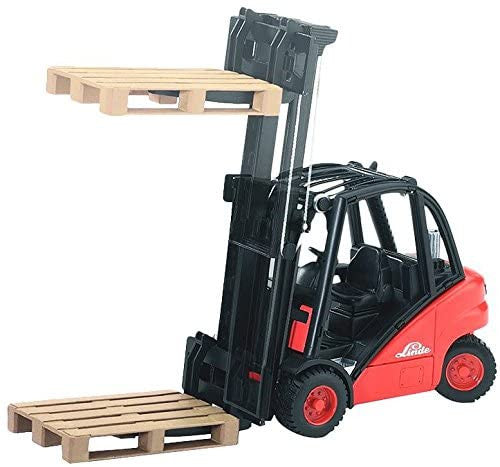 Linde Forklift + 2 Pallets