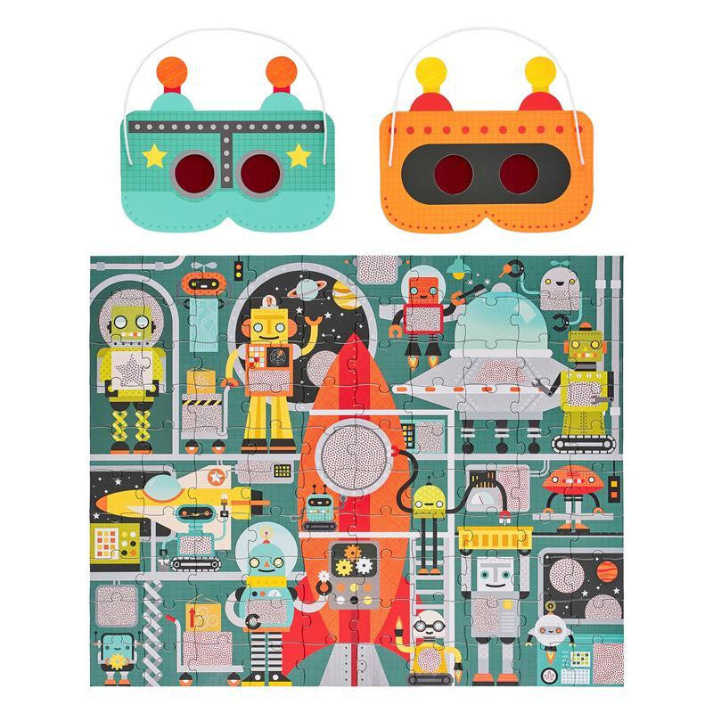 Decoder Puzzle 100pc Robot Factory