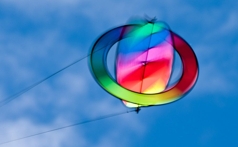 Flip Single Line Rotor Kite