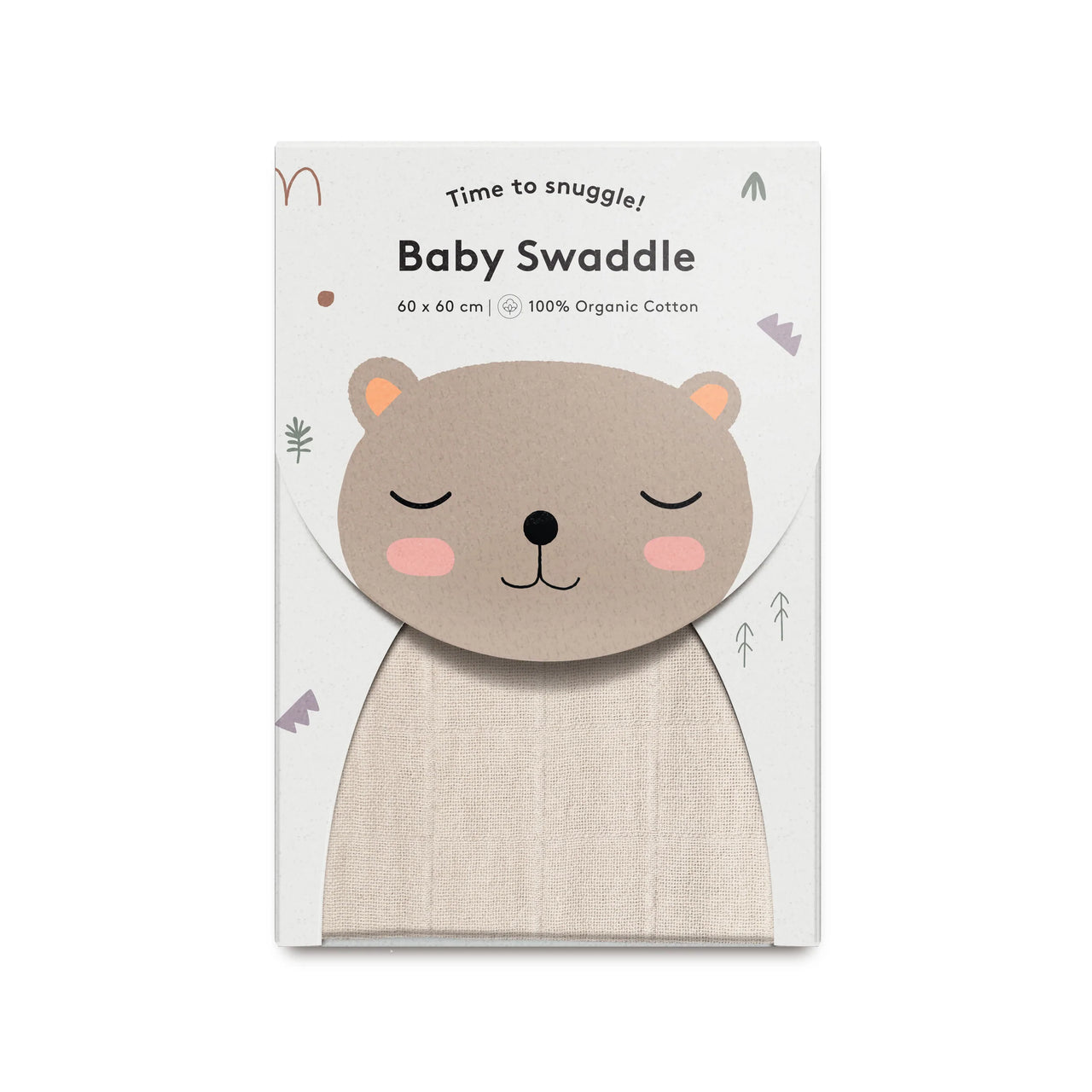 Mini Muslin Swaddle, Oat