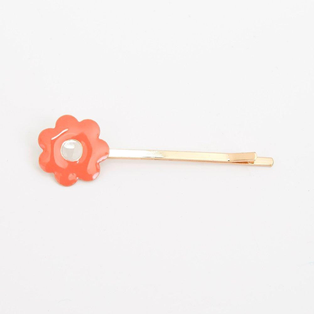 Daisy Enamel Hair Slides