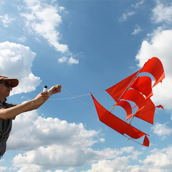 Sailing Ship Kite - Flame