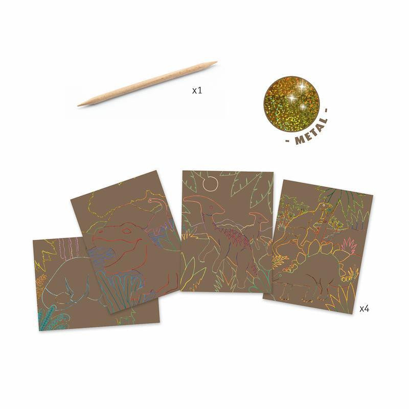 Scratch Cards Dinosaurs