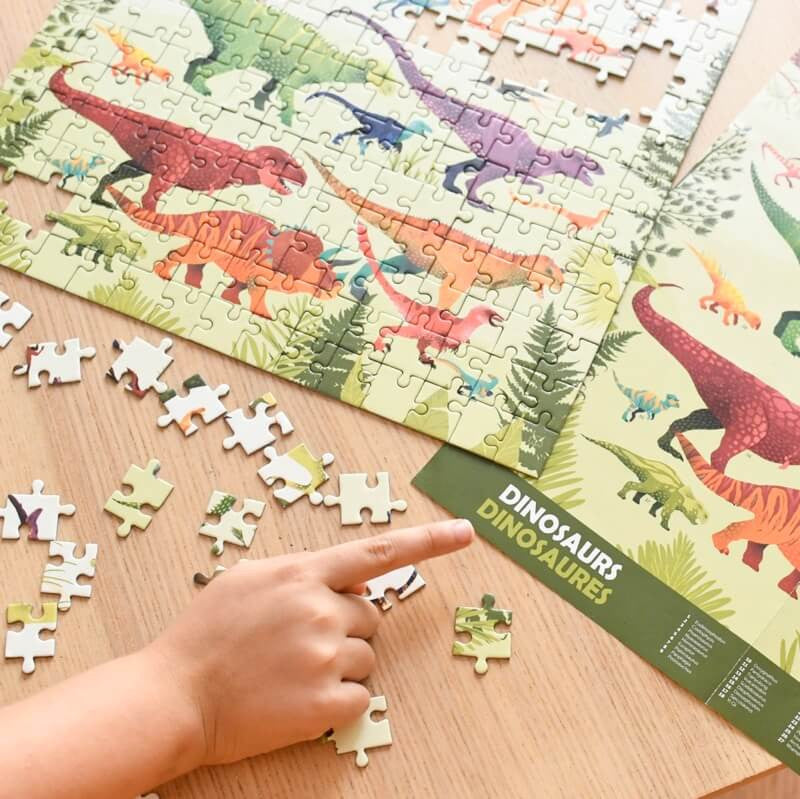 Dinosaurs - 285 pcs Puzzle