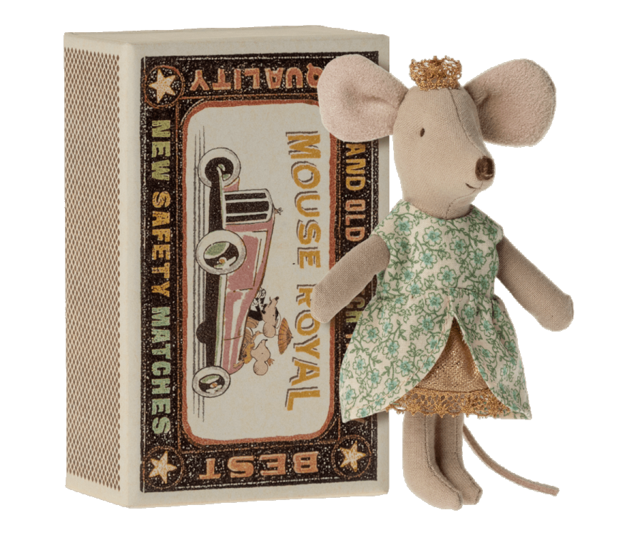 Princess Mouse, Little Sister Matchbox - Green