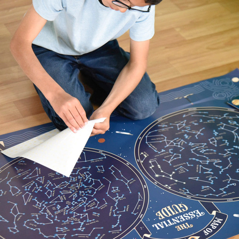 Sky Map - Poster+ Stickers
