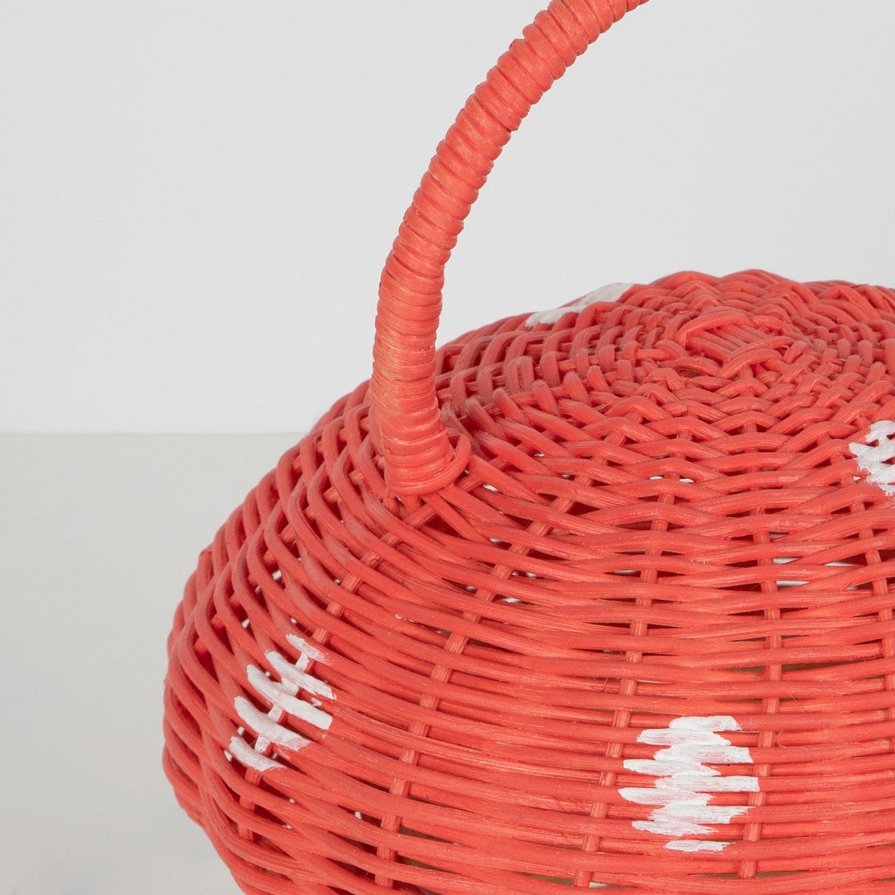 Mushroom Basket Rattan