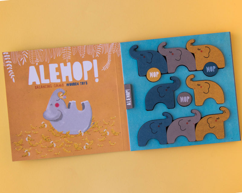 ALE HOP! Balancing Game Elephants