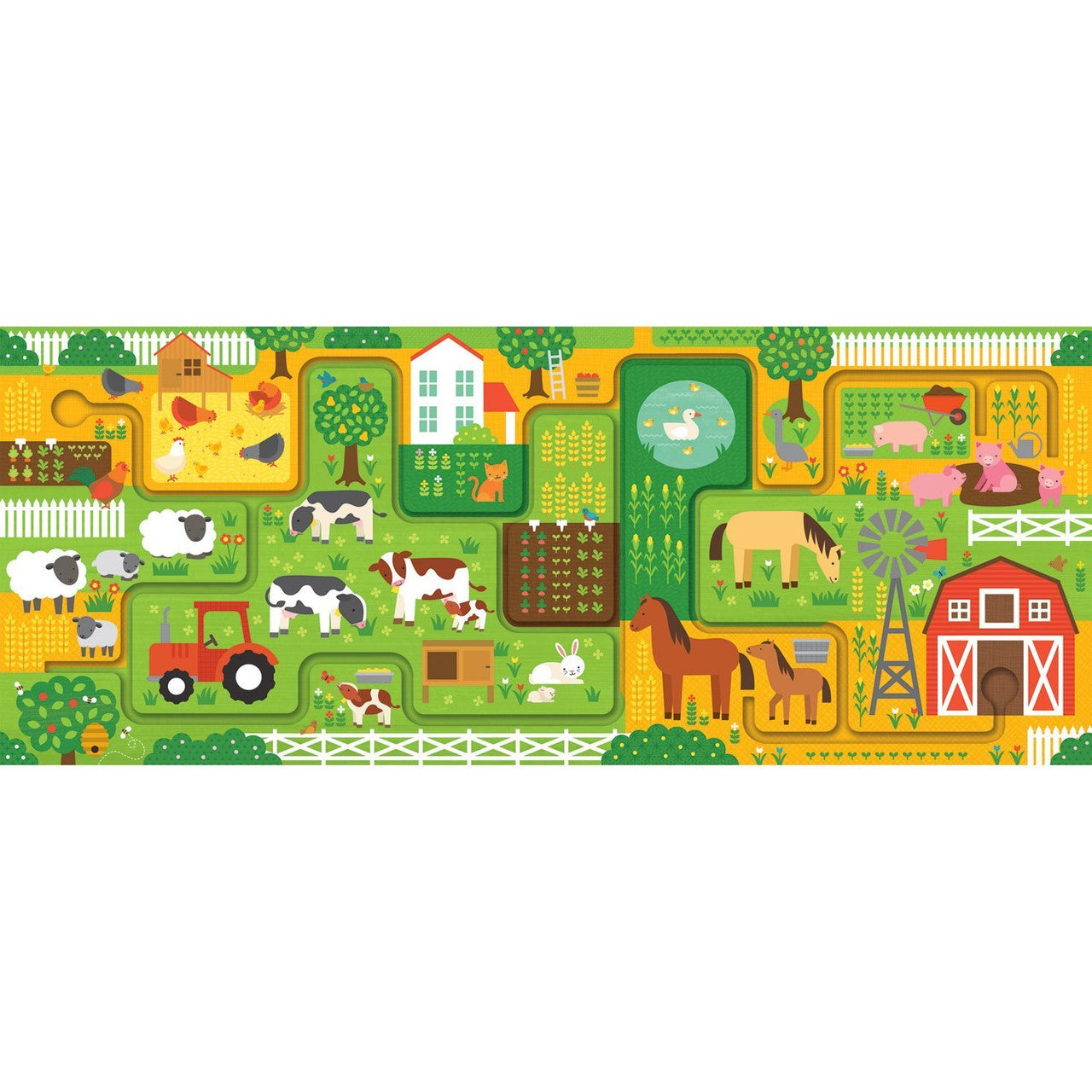 Follow + Spot Puzzle At The Farm - 10 pcs