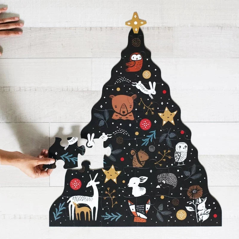 Christmas Tree Floor Puzzle - 24 pcs
