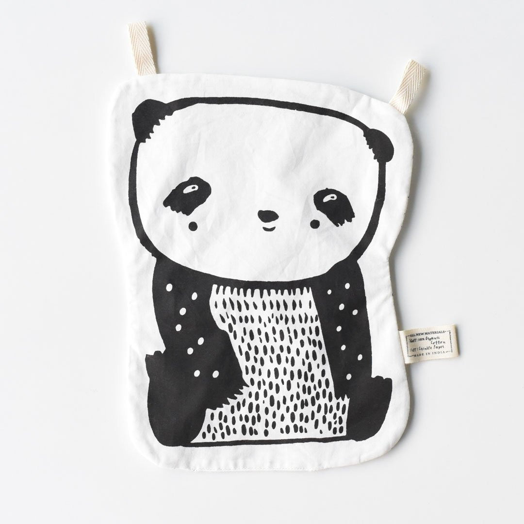 Organic Crinkle Toy Panda
