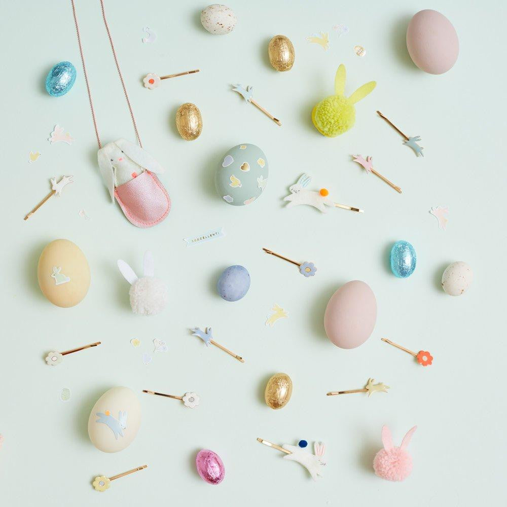 Daisy Enamel Hair Slides