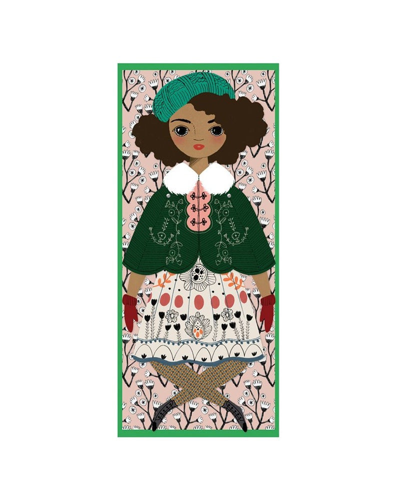 Mailable Paper Doll Card Noelle
