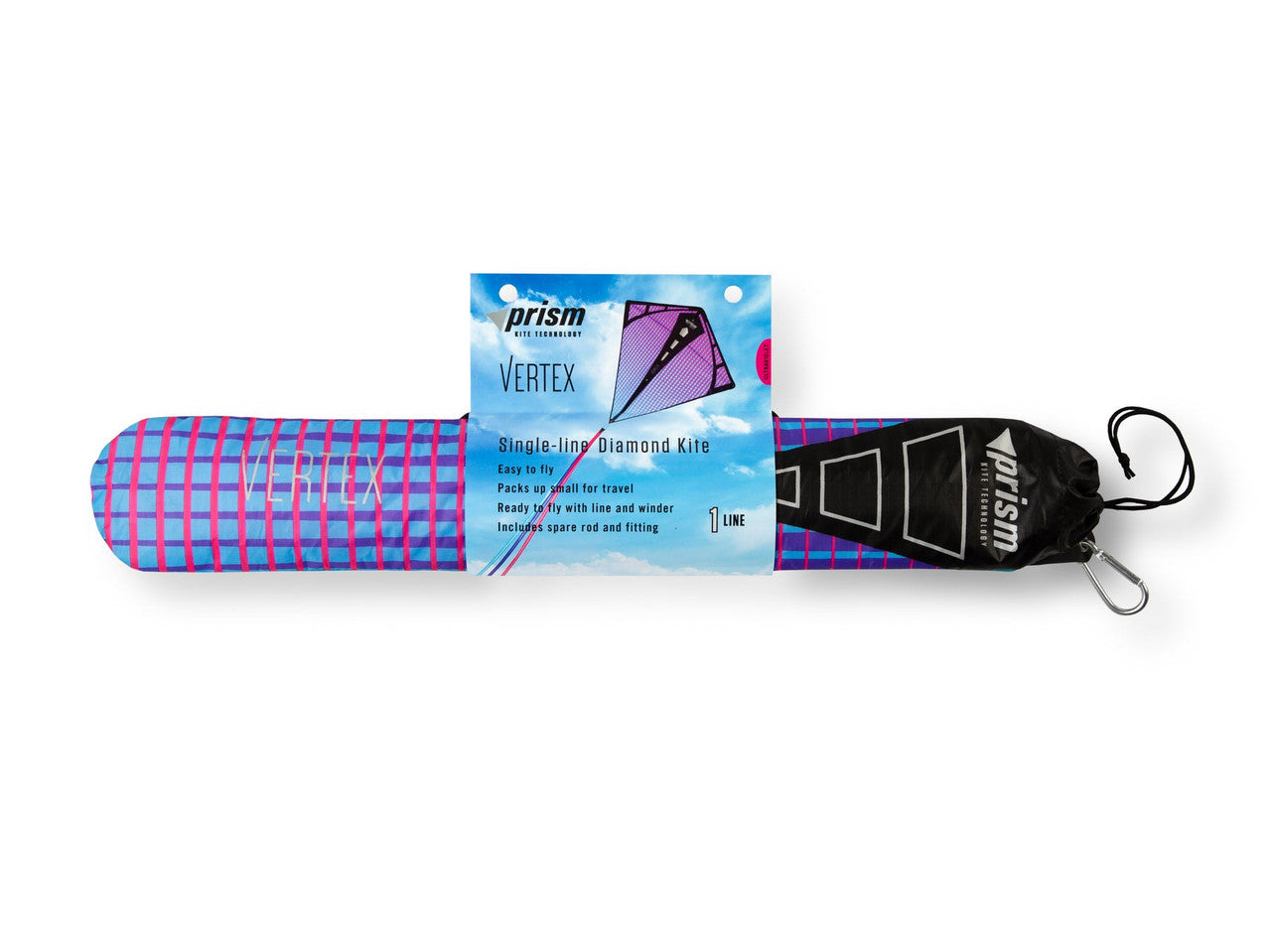 Vertex Diamond Single line - Ultraviolet