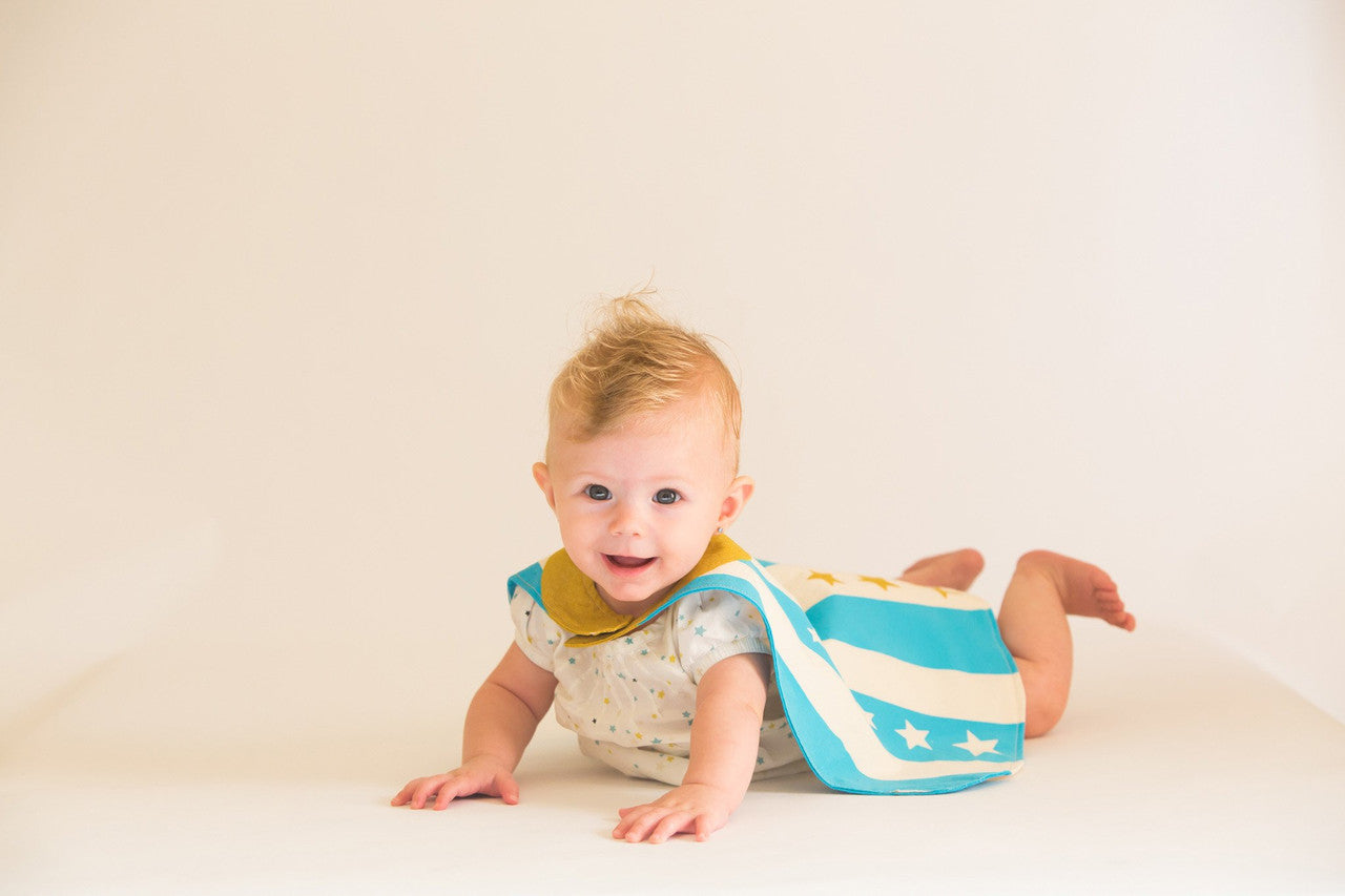 Baby Hero Cape Blue