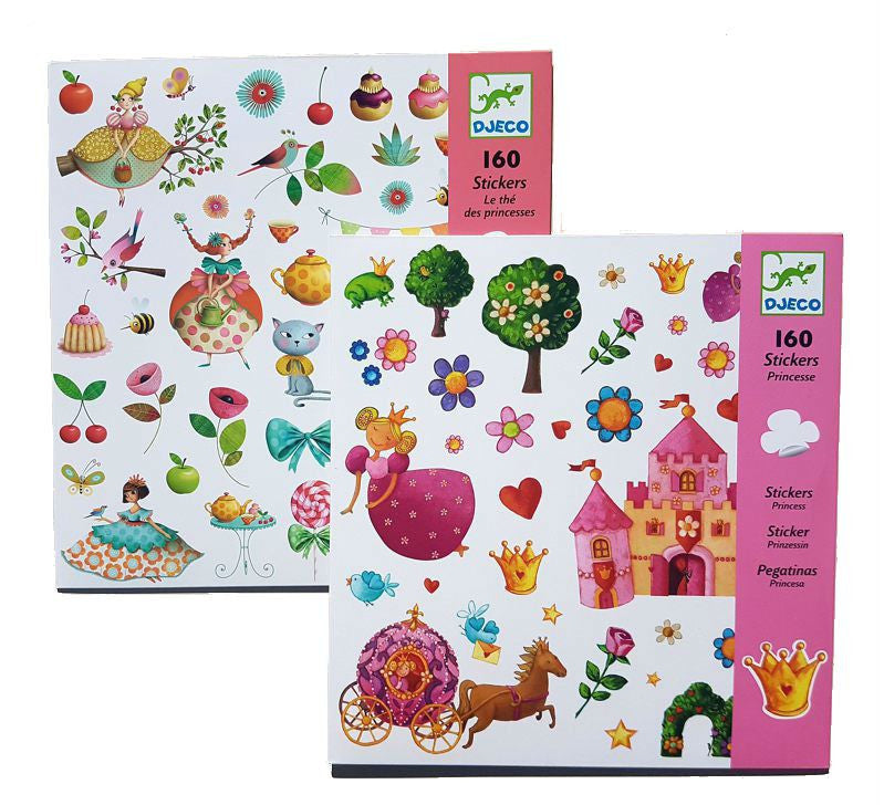160 Stickers Princess Marguerite