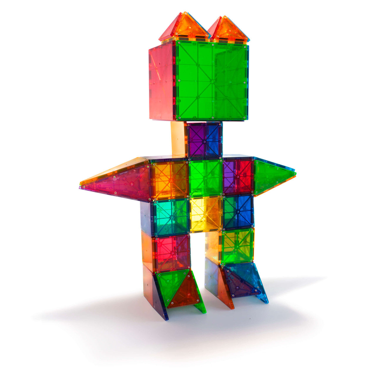 Magna-Tiles® Clear Colors 100pcs