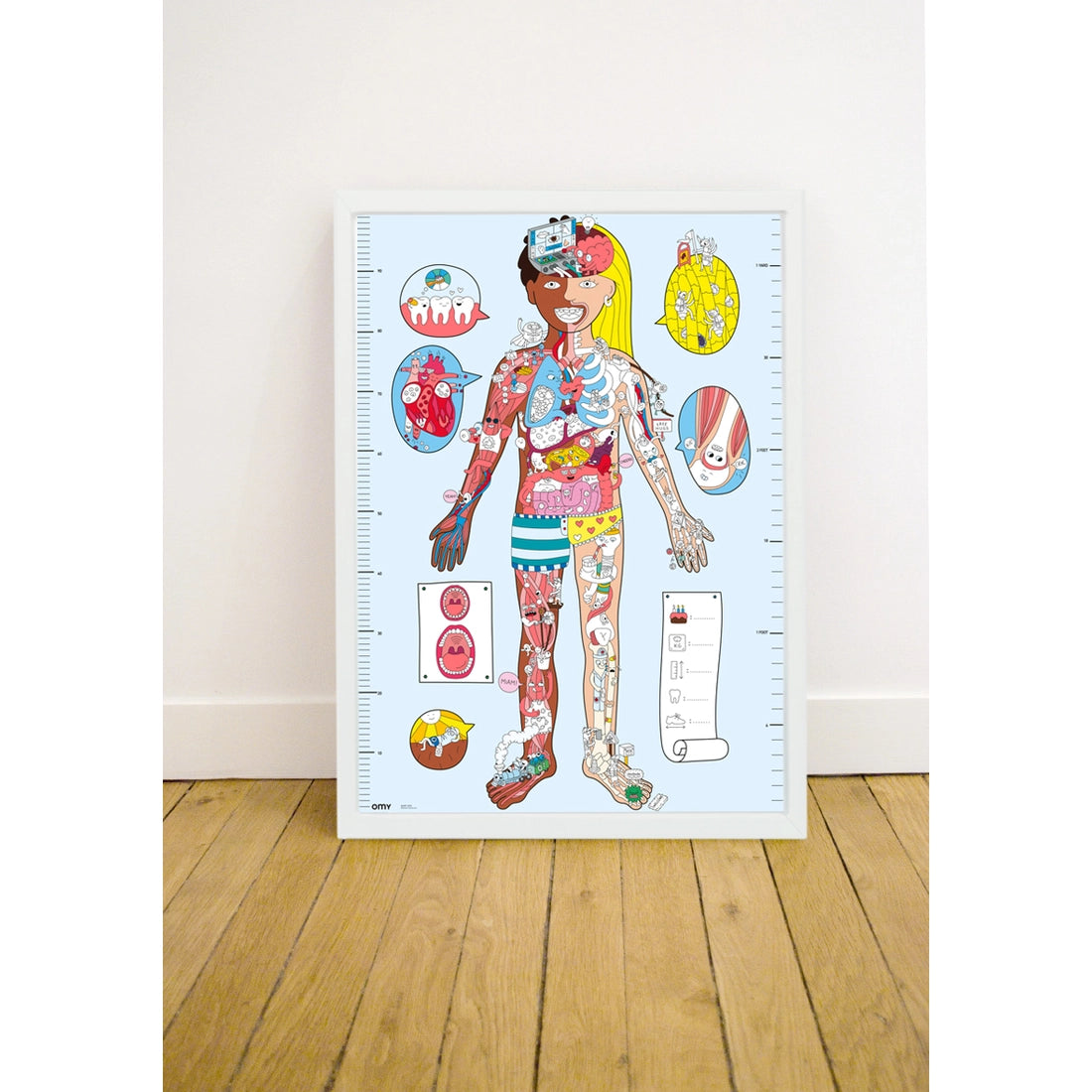 Giant Sticker Poster My Body