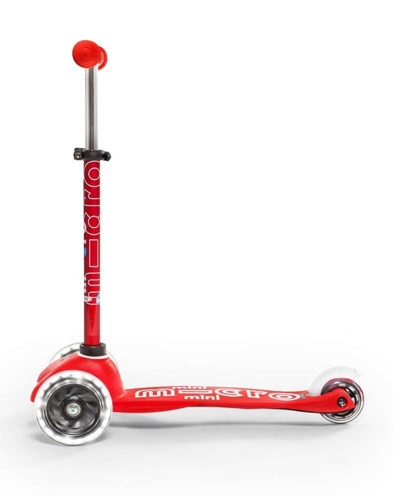 Micro Mini LED Scooter -  Red
