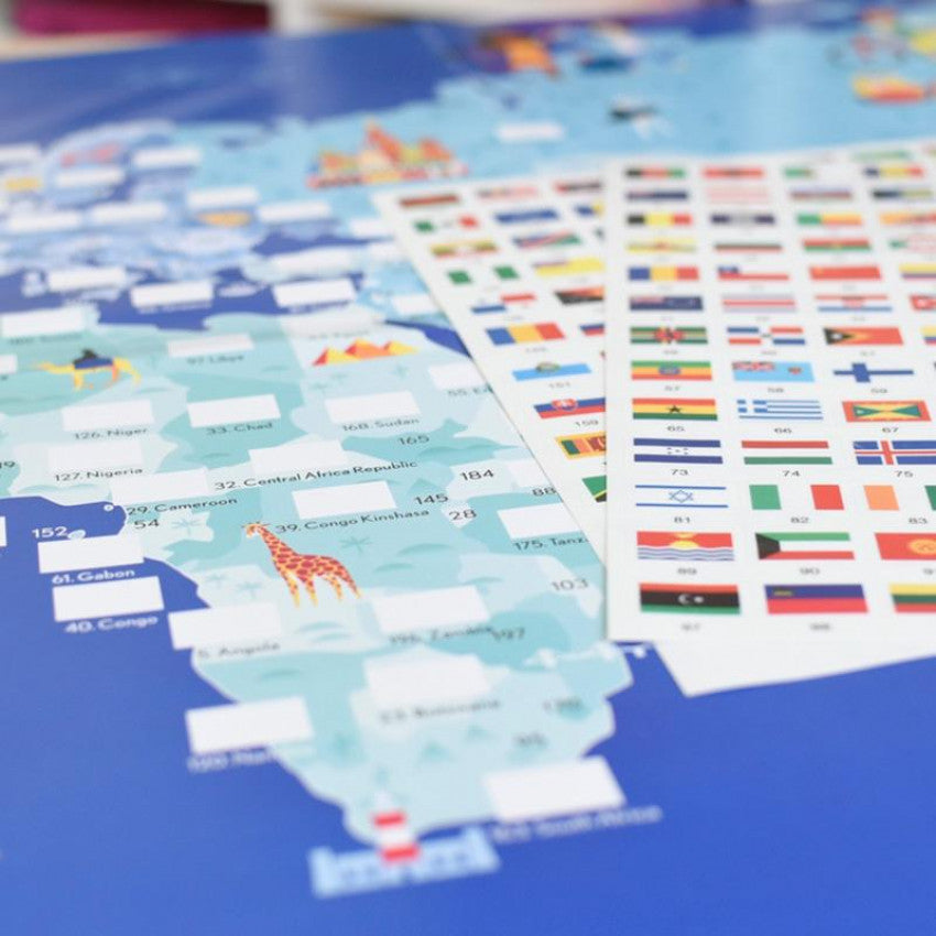 Flags - Poster + Stickers
