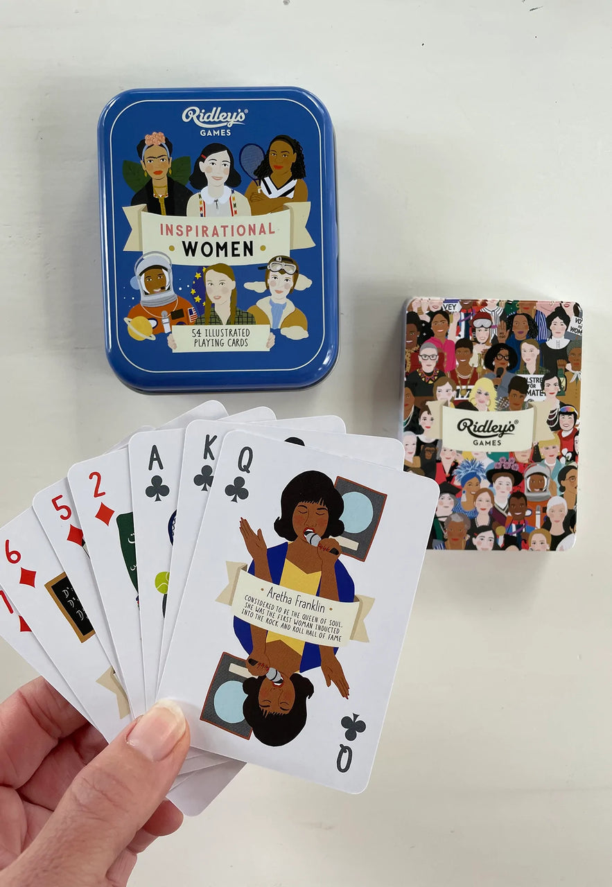 Inspirational Women Playing Cards