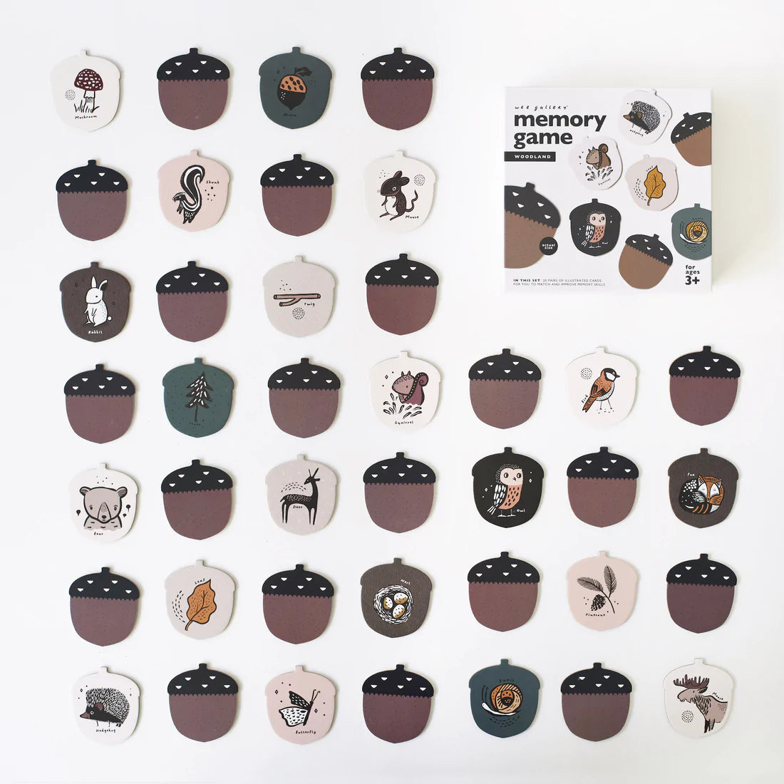 Memory Game Woodland
