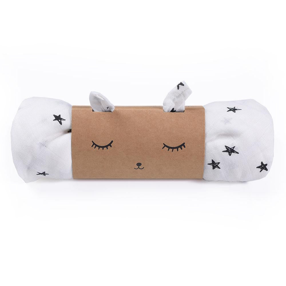 Organic Muslin Swaddle Stars