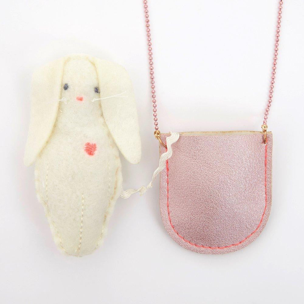 Pocket Necklace Bunny