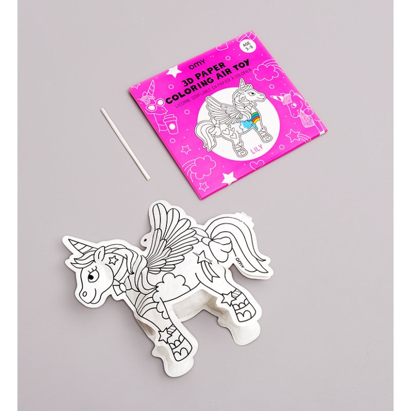 3D Air Toy Lily Unicorn