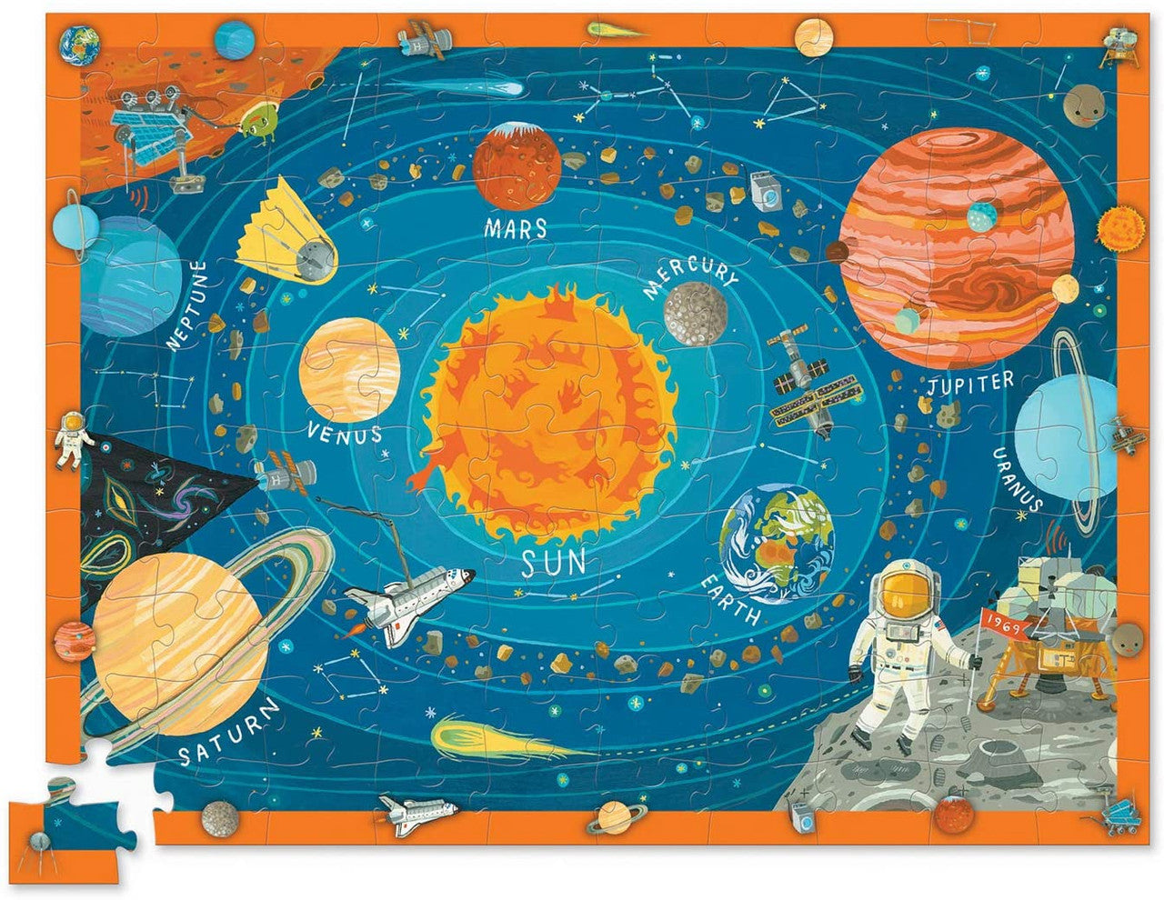 Discover Space 100 Pc Puzzle+Play