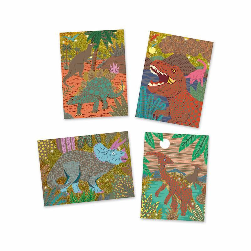 Scratch Cards Dinosaurs